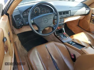 1994 Mercedes-Benz SL with VIN WDBFA63E1RF100599, listed as a Copart auction lot 51619785 with 111,720 mi miles and Clean title. Bid and sale history available at DreamBid. Image 8.