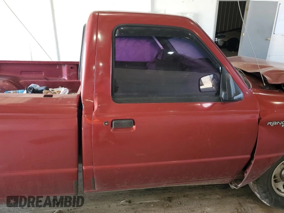 1997 Ford Ranger XLT with VIN 1FTCR10X7VPB61045, listed as a Copart auction lot 58801945 with 333,927 mi miles and Salvage title. Bid and sale history available at DreamBid. Image 10.