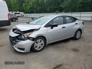 2024 Nissan Versa S with VIN 3N1CN8DV0RL875780, listed as a Copart auction lot 60425885 with 67,172 mi miles and Salvage title. Bid and sale history available at DreamBid. Image 1.