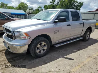 2019 Ram 1500 Tradesman with VIN 1C6RR7KG3KS501933, listed as a Copart auction lot 55346085 with 82,546 mi miles and Salvage title. Bid and sale history available at DreamBid. Image 1.