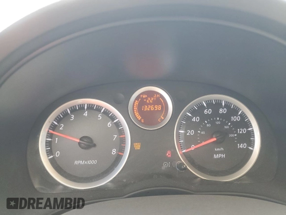 2012 Nissan Sentra S with VIN 3N1AB6AP2CL678871, listed as a Copart auction lot 53320255 with 132,698 mi miles and Salvage Title. Bid and sale history available at DreamBid. Image 9.