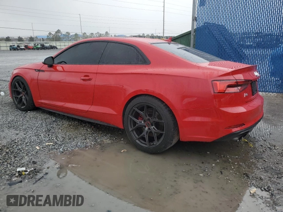 2018 Audi S5 Premium Plus z VIN WAUP4AF59JA010806, wystawiony jako Copart lot #42228515 z przebiegiem 72 745 mil mil oraz Szkoda całkowita • Salvage title. Historia ofert i sprzedaży dostępna na DreamBid. Obrazek 2.