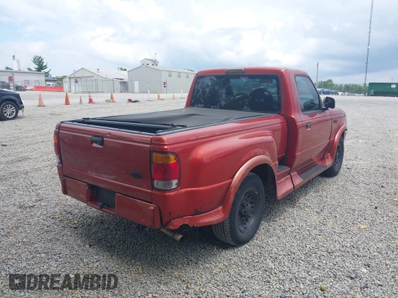 1999 Ford Ranger XL with VIN 1FTYR10C8XPA61560, listed as a IAAI auction lot 42683645 with 186,681 mi miles and . Bid and sale history available at DreamBid. Image 4.