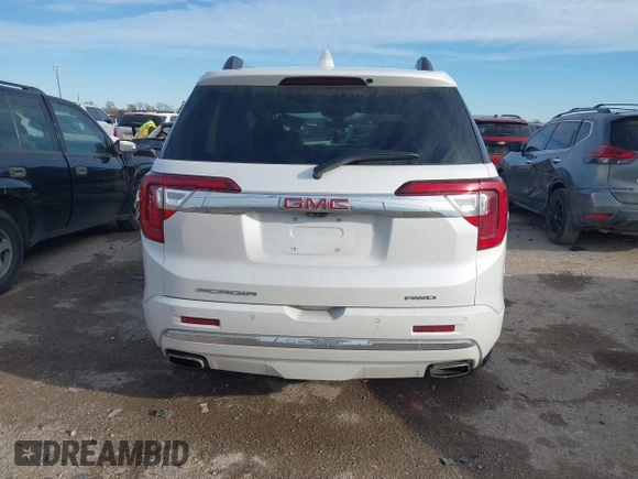 2020 GMC Acadia Denali with VIN 1GKKNXLS8LZ121704, listed as a IAAI auction lot 41665662 with 69,937 mi miles. Bid and sale history available at carsss.com. Image 16.