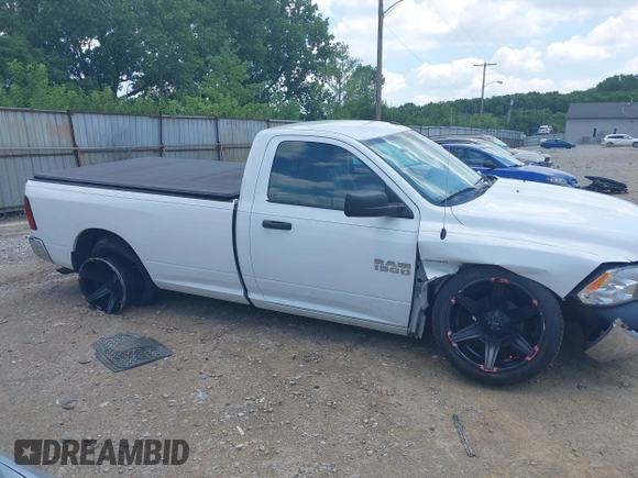 2014 Ram 1500 Tradesman with VIN 3C6JR6DT4EG186606, listed as a IAAI auction lot 42640415 with 113,110 mi miles and . Bid and sale history available at DreamBid. Image 13.