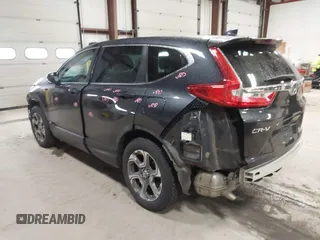 2017 Honda CR-V EX with VIN 5J6RW2H57HL059990, listed as a IAAI auction lot 41757025 with 136,533 mi miles. Bid and sale history available at carsss.com. Image 3.