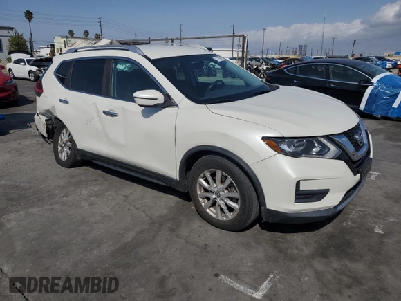 2017 Nissan Rogue SV with VIN KNMAT2MT7HP514507, listed as a Copart auction lot 51180695 with 97,025 mi miles and Salvage Title. Bid and sale history available at carsss.com. Image 4.