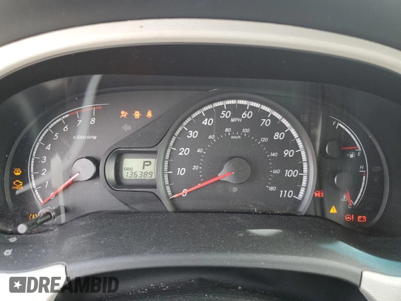 2013 Toyota Sienna LE AAS with VIN 5TDKK3DC8DS285333, listed as a Copart auction lot 54120625 with 136,389 mi miles and Salvage title. Bid and sale history available at DreamBid. Image 9.