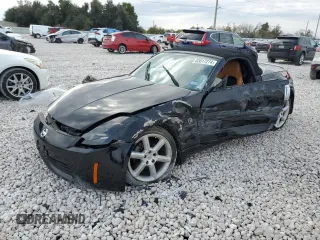 2005 Nissan 350Z Touring with VIN JN1AZ36A85M753581, listed as a Copart auction lot 83617274 with 78,259 mi miles and Salvage Title. Bid and sale history available at carsss.com. Image 1.