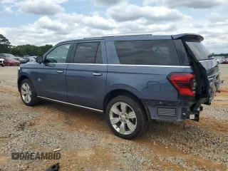 2023 Ford Expedition Max King Ranch with VIN 1FMJK1N88PEA01019, listed as a Copart auction lot 56015515 with 51,976 mi miles and Salvage title. Bid and sale history available at DreamBid. Image 2.