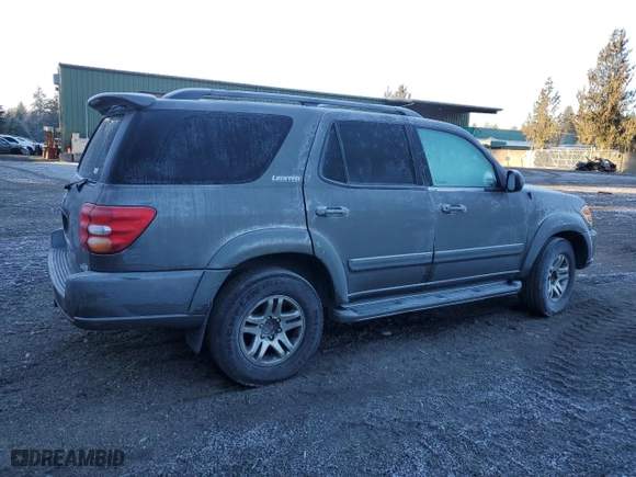 2004 Toyota Sequoia Limited with VIN 5TDZT38A84S211270, listed as a Copart auction lot 43086415 with 227,050 mi miles and Clean Title. Bid and sale history available at carsss.com. Image 3.