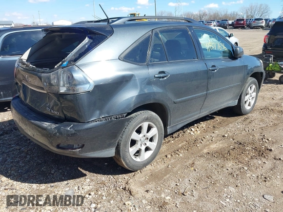 2004 Lexus RX 330 with VIN JTJHA31U540053721, listed as a IAAI auction lot 41877636 with 158,798 mi miles. Bid and sale history available at carsss.com. Image 4.
