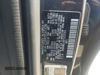 2023 Kia Sorento SX Prestige with VIN KNDRMDLH8P5210542, listed as a Copart auction lot 57473485 with 15,495 mi miles and Salvage title. Bid and sale history available at DreamBid. Image 13.