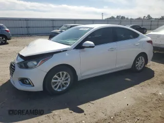 2021 Hyundai Accent SE with VIN 3KPC24A68ME150873, listed as a Copart auction lot 49763435 with 71,663 mi miles and Salvage Title. Bid and sale history available at carsss.com. Image 1.