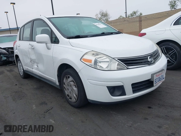 2010 Nissan Versa 1.8 SL with VIN 3N1BC1CP2AL457222, listed as a IAAI auction lot 42128211 with 194,450 mi miles. Bid and sale history available at carsss.com. Image 1.