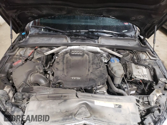 2017 Audi A4 Premium Plus with VIN WAUENAF42HN041975, listed as a Copart auction lot 88557315 with 74,291 mi miles and Salvage Title. Bid and sale history available at carsss.com. Image 11.