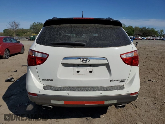 2011 Hyundai Veracruz GLS z VIN KM8NUDCC8BU162960, wystawiony jako Copart lot #53697495 z przebiegiem 109 708 mil mil oraz Szkoda całkowita • Salvage title. Historia ofert i sprzedaży dostępna na DreamBid. Obrazek 6.