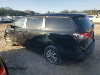 2017 Kia Sedona LX with VIN KNDMB5C15H6306388, listed as a Copart auction lot 84343854 with 106,088 mi miles and Salvage Title. Bid and sale history available at carsss.com. Image 2.