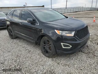 2016 Ford Edge Titanium with VIN 2FMPK4K80GBB41948, listed as a Copart auction lot 50891665 with 124,710 mi miles and Salvage Title. Bid and sale history available at carsss.com. Image 4.