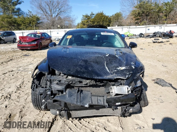 2018 Kia Stinger with VIN KNAE15LA2J6017155, listed as a Copart auction lot 46068735 with 98,295 mi miles and Salvage Title. Bid and sale history available at DreamBid. Image 5.