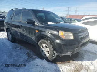 2008 Honda Pilot EX-L with VIN 5FNYF18518B041662, listed as a Copart auction lot 49458895 with 119,151 mi miles and Salvage Title. Bid and sale history available at carsss.com. Image 4.