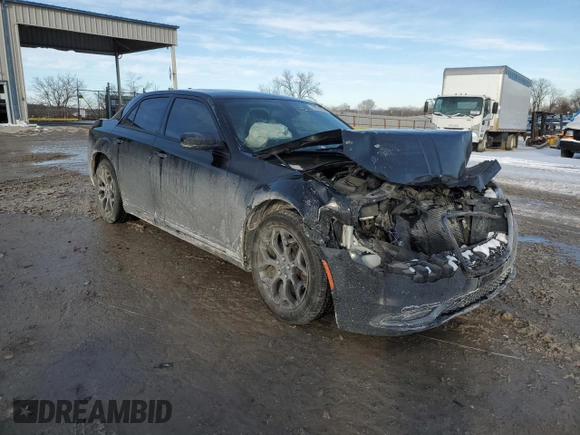 2017 Chrysler 300 S with VIN 2C3CCAGG8HH534601, listed as a Copart auction lot 46074635 with Not Provided miles and Salvage Title. Bid and sale history available at carsss.com. Image 4.