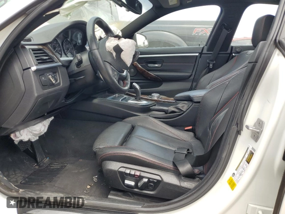 2017 BMW 4 Series 430i z VIN WBA4F7C55HG786295, wystawiony jako Copart lot #53821775 z przebiegiem Nie podano mil oraz Tytuł czysty. Historia ofert i sprzedaży dostępna na DreamBid. Obrazek 7.