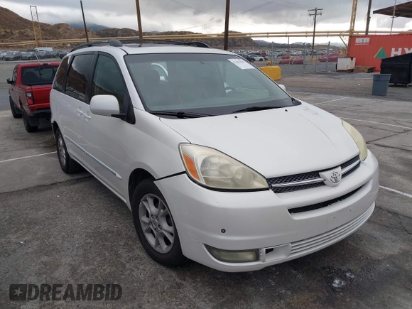 2004 Toyota Sienna XLE with VIN 5TDZA22C94S084569, listed as a IAAI auction lot 41482040 with 210,157 mi miles and . Bid and sale history available at DreamBid. Image 1.