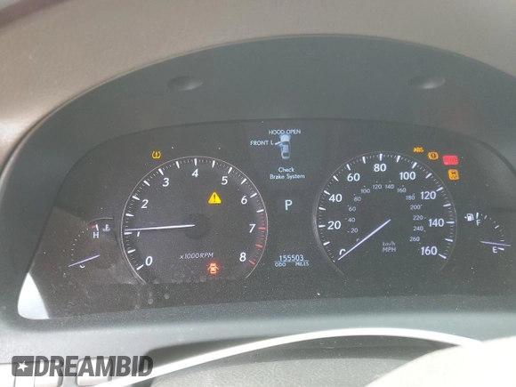 2011 Lexus LS 460 z VIN JTHBL5EF1B5104611, wystawiony jako Copart lot #49209505 z przebiegiem 155 503 mil mil oraz Szkoda całkowita • Salvage title. Historia ofert i sprzedaży dostępna na DreamBid. Obrazek 9.