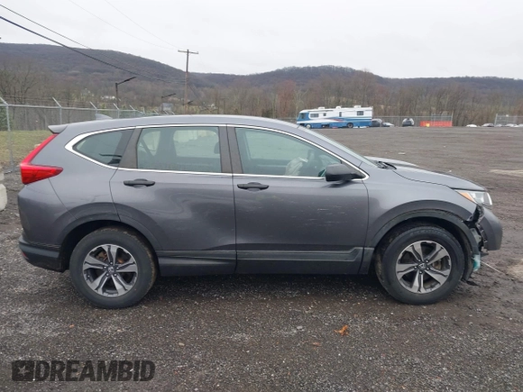 2018 Honda CR-V LX with VIN 2HKRW6H34JH227980, listed as a IAAI auction lot 41952213 with 35,718 mi miles. Bid and sale history available at carsss.com. Image 14.