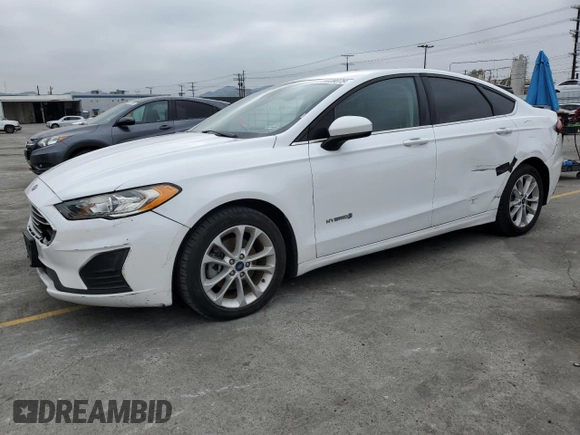 2019 Ford Fusion SE with VIN 3FA6P0LU5KR137836, listed as a Copart auction lot 56039075 with 54,029 mi miles and Clean Title. Bid and sale history available at DreamBid. Image 1.