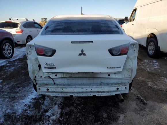 2010 Mitsubishi Lancer DE with VIN JA32U1FU3AU001245, listed as a Copart auction lot 42812755 with 126,262 mi miles and Salvage Title. Bid and sale history available at carsss.com. Image 6.