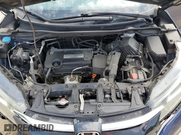 2015 Honda CR-V LX with VIN 2HKRM4H3XFH630489, listed as a Copart auction lot 54095235 with 111,231 mi miles and Salvage Title. Bid and sale history available at DreamBid. Image 12.