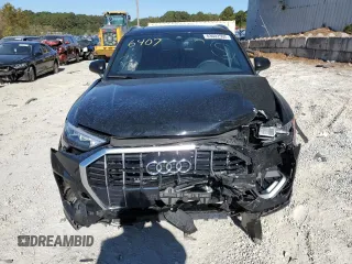 2021 Audi Q3 S line Premium with VIN WA1DECF30M1056407, listed as a Copart auction lot 63602502 with 23,780 mi miles. Bid and sale history available at carsss.com. Image 9.