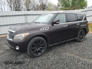 2013 Infiniti QX56 with VIN JN8AZ2NE2D9041441, listed as a Copart auction lot 50211065 with 143,876 mi miles and Clean Title. Bid and sale history available at carsss.com. Image 1.