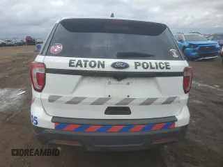 2018 Ford Police Interceptor Utility с VIN 1FM5K8AR6JGA92022, выставлен на аукционе Copart как лот 52027925 с пробегом 63 493 миль миль и Списание • Salvage title. История ставок и продаж доступна на DreamBid. Изображение 6.