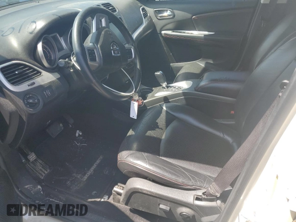 2017 Dodge Journey GT with VIN 3C4PDCEG3HT566162, listed as a Copart auction lot 58539455 with 80,369 mi miles and Salvage title. Bid and sale history available at DreamBid. Image 7.