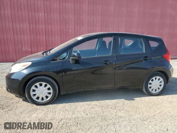 2014 Nissan Note S with VIN 3N1CE2CPXEL368976, listed as a Copart auction lot 54423755 with 74,430 mi miles and Clean Title. Bid and sale history available at DreamBid. Image 1.