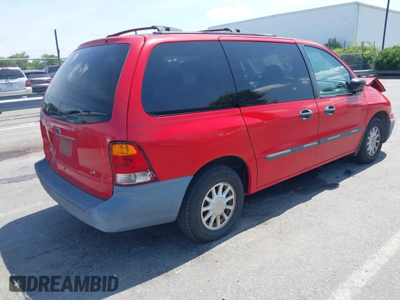 2001 Ford Windstar LX with VIN 2FMZA51491BB39896, listed as a IAAI auction lot 42541254 with 220,598 mi miles and . Bid and sale history available at DreamBid. Image 4.