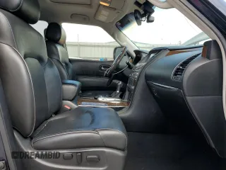 2017 Infiniti QX80 with VIN JN8AZ2NF8H9644229, listed as a Copart auction lot 50521545 with 141,122 mi miles and Salvage Title. Bid and sale history available at carsss.com. Image 7.