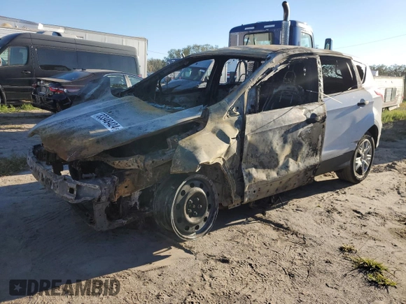 2014 Ford Escape S with VIN 1FMCU0F72EUA35298, listed as a Copart auction lot 45741965 with 0 mi miles and Non Repairable. Bid and sale history available at carsss.com. Image 1.
