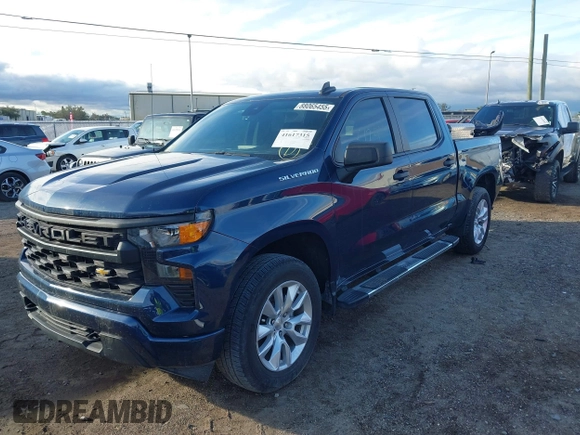 2023 Chevrolet Silverado 1500 Custom with VIN 1GCPDBEK9PZ119812, listed as a IAAI auction lot 41617315 with 37,297 mi miles and . Bid and sale history available at DreamBid. Image 17.