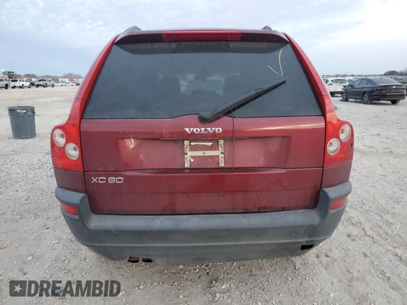 2006 Volvo XC90 2.5L Turbo with VIN YV4CY592961297213, listed as a Copart auction lot 42328955 with 214,701 mi miles and Salvage Title. Bid and sale history available at carsss.com. Image 6.