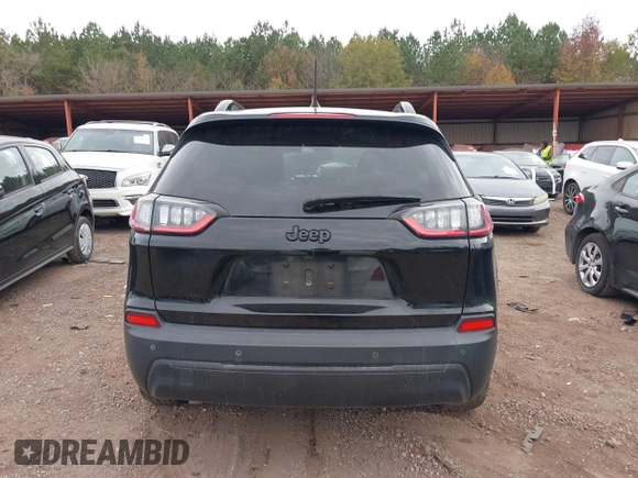 2021 Jeep Cherokee Altitude with VIN 1C4PJLLB1MD204413, listed as a IAAI auction lot 41010877 with 37,573 mi miles. Bid and sale history available at carsss.com. Image 16.