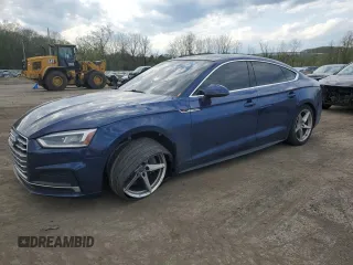 2018 Audi A5 Sportback Premium Plus with VIN WAUENCF5XJA098796, listed as a Copart auction lot 51965514 with 79,245 mi miles. Bid and sale history available at carsss.com. Image 1.