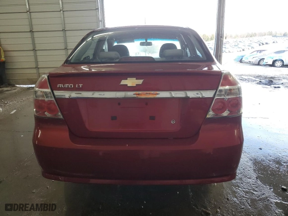 2010 Chevrolet Aveo LT w/1LT with VIN KL1TD5DE3AB123731, listed as a Copart auction lot 45376235 with 164,481 mi miles and Salvage Title. Bid and sale history available at carsss.com. Image 6.