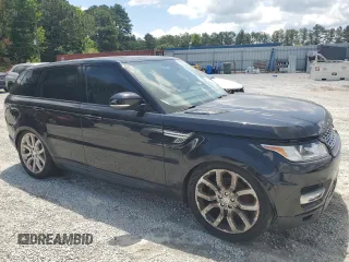 2015 Land Rover Range Rover Sport HSE with VIN SALWR2VF8FA605744, listed as a Copart auction lot 59903855 with 135,276 mi miles and Clean title. Bid and sale history available at DreamBid. Image 4.
