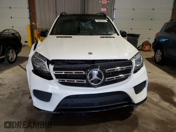 2017 Mercedes-Benz GLS 550 with VIN 4JGDF7DE0HA811541, listed as a Copart auction lot 74307404 with 119,812 mi miles and Salvage Title. Bid and sale history available at DreamBid. Image 5.
