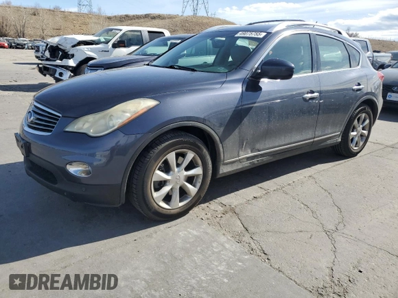 2008 Infiniti EX Journey with VIN JNKAJ09F78M361298, listed as a Copart auction lot 49075755 with 164,080 mi miles and Salvage title. Bid and sale history available at DreamBid. Image 1.