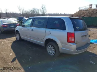 2010 Chrysler Town & Country LX with VIN 2A4RR4DE3AR214489, listed as a IAAI auction lot 41894334 with 255,439 mi miles. Bid and sale history available at carsss.com. Image 3.